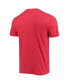 ფოტო #4 პროდუქტის Men's Navy, Red Washington Nationals Meter T-shirt and Pants Sleep Set