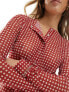 Фото #7 товара ASOS DESIGN mesh cardigan in red gingham