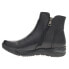 Propet Delphi Zip Up Womens Black Casual Boots WFA006LBLK