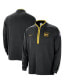 ფოტო #1 პროდუქტის Men's Black Golden State Warriors 2023/24 City Edition Authentic Coaches Half-Zip Jacket