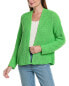 Фото #1 товара Кардиган Velvet by Graham & Spencer Terrah для женщин, зеленый, размер S