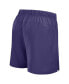 Men's Purple Baltimore Ravens Blitz Victory Performance Shorts Фиолетовый, M - фото #3