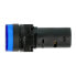 LED indicator 12V AC/DC - 19mm - blue