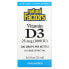 Фото #1 товара Капли витамина D3 Natural Factors, без вкуса, 25 мкг (1 000 МЕ), 0.5 жидк. унц. (15 мл)