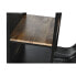 Фото #3 товара Вспомогательный стол Home ESPRIT Коричневый Чёрный Железо Древесина манго 116 x 72 x 110 cm
