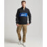 SUPERDRY Sportswear Logo Loose Half Zip Sweater