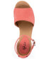 ფოტო #4 პროდუქტის Women's Seleeney Wedge Sandals, Created for Macy's