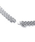 ფოტო #4 პროდუქტის Art Deco-Inspired Swirl Leaf Collar V Statement Necklace With Cleavage Dangling Open Teardrop Micro Pave Cubic Zirconia CZ For Women