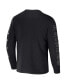 Men's NFL X Staple Black Las Vegas Raiders World Renowned Long Sleeve T-shirt