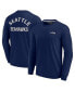 Фото #1 товара Men's and Women's College Navy Seattle Seahawks Super Soft Long Sleeve T-shirt