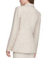 Фото #2 товара Куртка женская Calvin Klein Petite Tonal Tweed Blazer