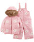 Фото #1 товара Baby 2-Piece Daisy Snowsuit Set 12M