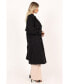 Фото #7 товара Women's Trina Button Front Trench Coat