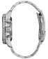 Фото #2 товара Наручные часы Gevril Five Points Swiss Automatic Stainless Steel Bracelet Watch 47.5mm.