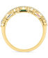 ფოტო #3 პროდუქტის EFFY® Multi-Gemstone (1-1/2 ct. t.w.) & Diamond (1/4 ct. t.w.) Ring in 14k Gold