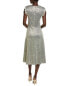 Фото #2 товара St. John Wool-Blend A-Line Dress Women's Silver 18