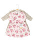 Фото #7 товара Toddler Girls Cotton Dresses, Blush Rose Leopard