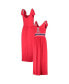 Фото #1 товара Women's Red Los Angeles Angels Game Over Maxi Dress