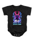 Фото #1 товара Baby Girls Baby Silhouette Snapsuit