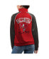Women's Red Tampa Bay Buccaneers Showup Fashion Dolman Full-Zip Track Jacket