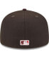 Фото #2 товара Men's Brown, Maroon Los Angeles Dodgers Chocolate Strawberry 59FIFTY Fitted Hat