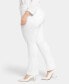 ფოტო #3 პროდუქტის Plus Size Waist Match Marilyn Straight Jeans