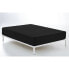 Fitted bottom sheet Alexandra House Living Black 135/140 x 190/200 cm