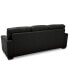 Фото #11 товара Ennia 82" Leather Sofa, Created for Macy's