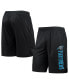 Фото #1 товара Men's Black Carolina Panthers Training Shorts