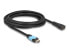 Фото #2 товара Delock 81999 - 3 m - HDMI Type A (Standard) - HDMI Type A (Standard) - 3D - 48 Gbit/s - Black - Turquoise