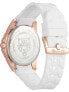 Фото #3 товара Наручные часы Gevril women's Gandria White Leather Watch 36mm
