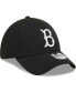 ფოტო #4 პროდუქტის Men's Black Brooklyn Dodgers Logo 39THIRTY Flex Hat