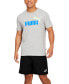 ფოტო #3 პროდუქტის Men's Essentials+ Moisture-Wicking Logo Embroidered 7" Drawstring Shorts