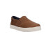 Фото #2 товара London Fog Lil Bakewell Slip On Toddler Boys Brown Sneakers Casual Shoes CL3034