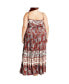 ფოტო #3 პროდუქტის Plus Size Lilah Love Maxi Dress