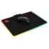 Фото #7 товара Thermaltake MP-DCM-RGBSMS-01, Black, Monochromatic, Rubber, USB powered, Non-slip base, Gaming mouse pad
