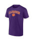 Фото #3 товара Men's Purple Clemson Tigers Campus T-shirt