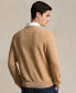 Men's Mesh-Knit Cotton Crewneck Sweater