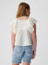 Kids Flutter Eyelet Shirt