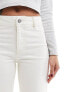 Фото #3 товара Mango wide leg jeans in off white