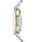 ფოტო #3 პროდუქტის Women's Pyper Two-Tone Stainless Steel Bracelet Watch 38mm