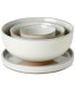 Фото #3 товара Nesting 4 Pc. Stoneware Dinnerware Set, Service for 1