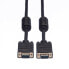 Фото #6 товара ROLINE Rotronic 6m HD15 - 6 m - VGA (D-Sub) - VGA (D-Sub) - Black - Male connector / Male connector