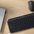 Фото #5 товара Logitech MX Keys Mini Combo for Business - Mini - RF Wireless + Bluetooth - QWERTY - LED - Graphite - Mouse included