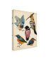 Melissa Wang Bird Collection I Canvas Art - 15" x 20"