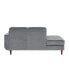 Фото #3 товара White Label Abigail 75" Chaise