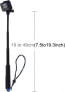 Фото #5 товара Selfie stick Puluz Kijek Selfie Stick Puluz do kamer sportowych PZ150 czarny