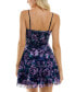 Фото #8 товара Платье Trixxi с вышивкой и принтом из сетки Fit & Flare для девушек