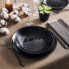 Dessert dish Luminarc Cottage Black Glass 19 cm (24 Units)