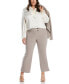 ფოტო #5 პროდუქტის Plus Size Curvy Fit Short Length Bootcut Pant